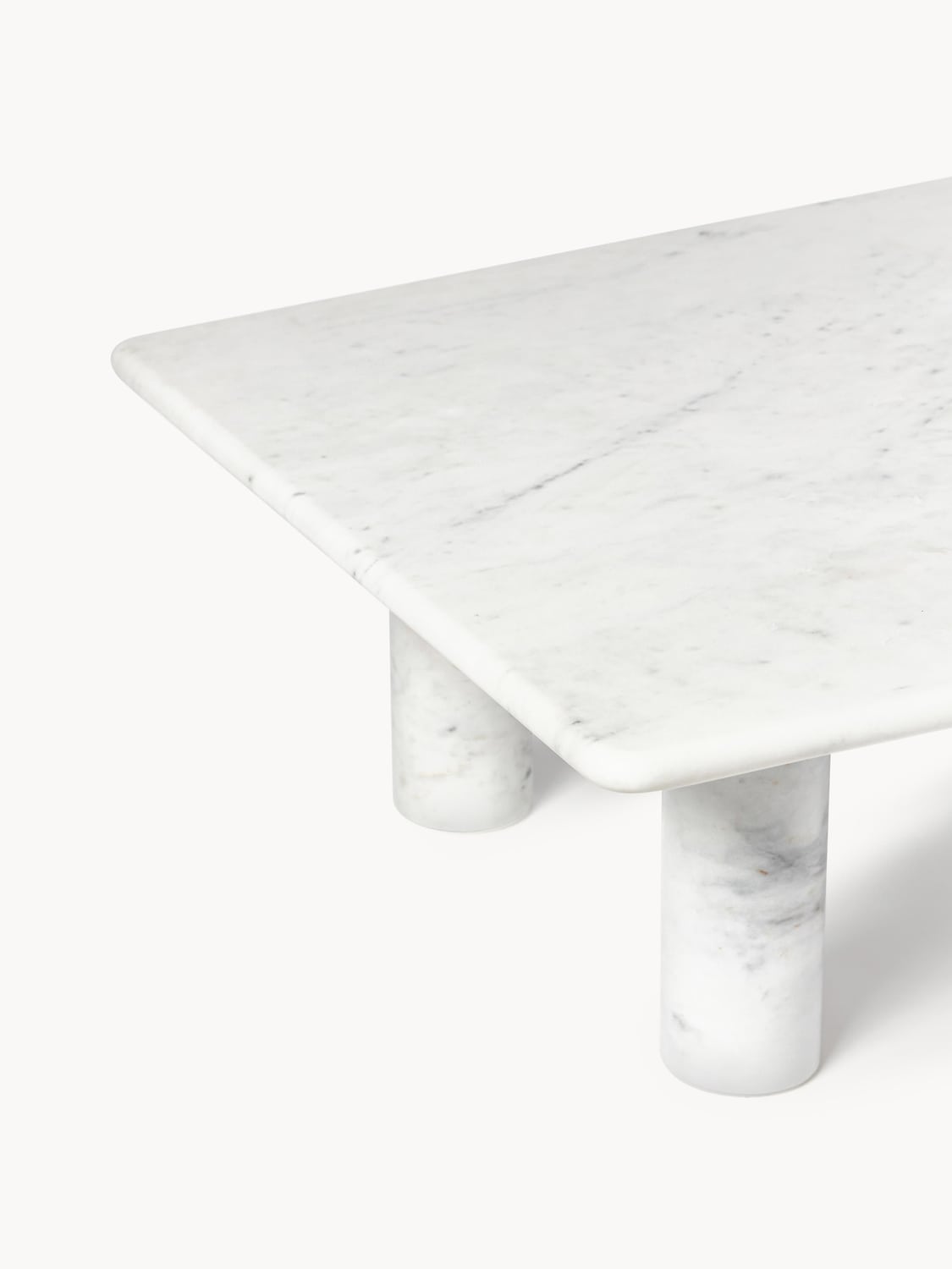 Mabel Marble-Coffee Table — Off-White