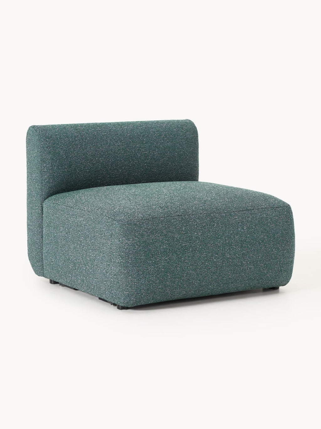 Sofia Bouclé Middle Module — Dark Grey
