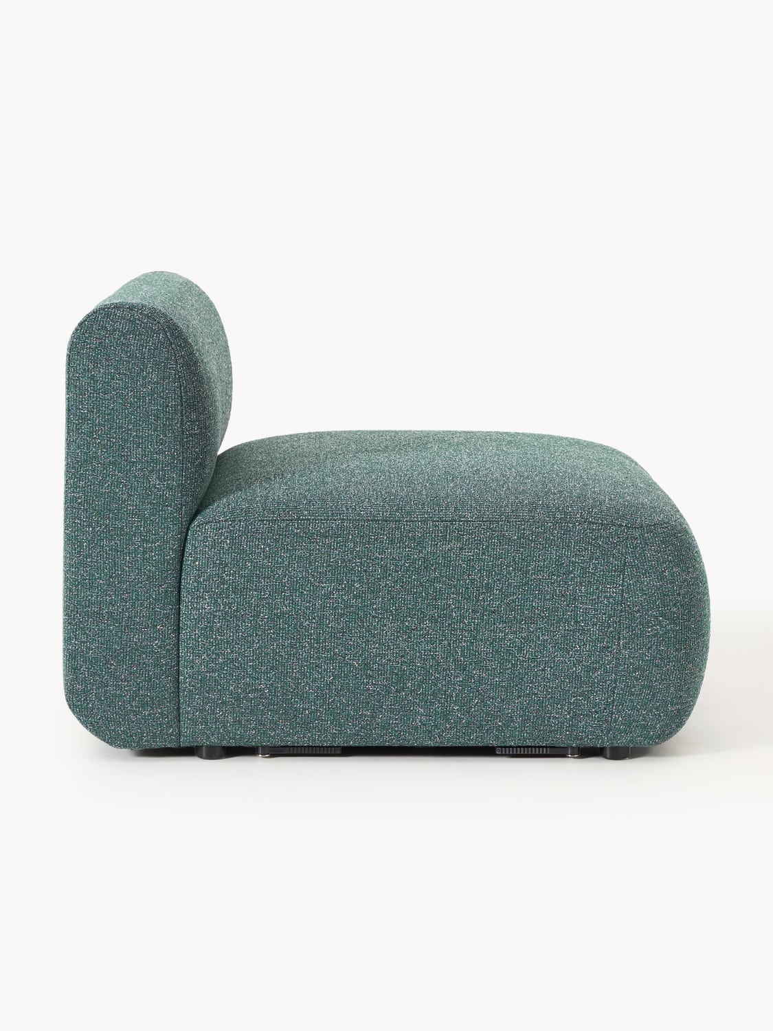 Sofia Bouclé Middle Module — Dark Grey