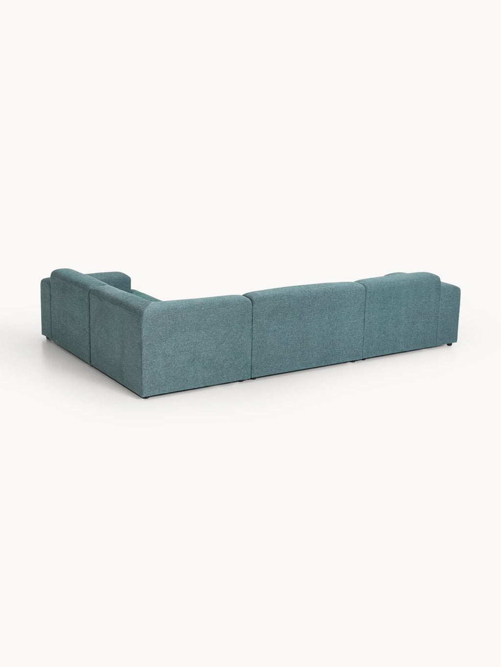 Melva Large Corner Sofa (4-seater) — Teal