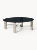 Sam Coffee Table with Glass Top