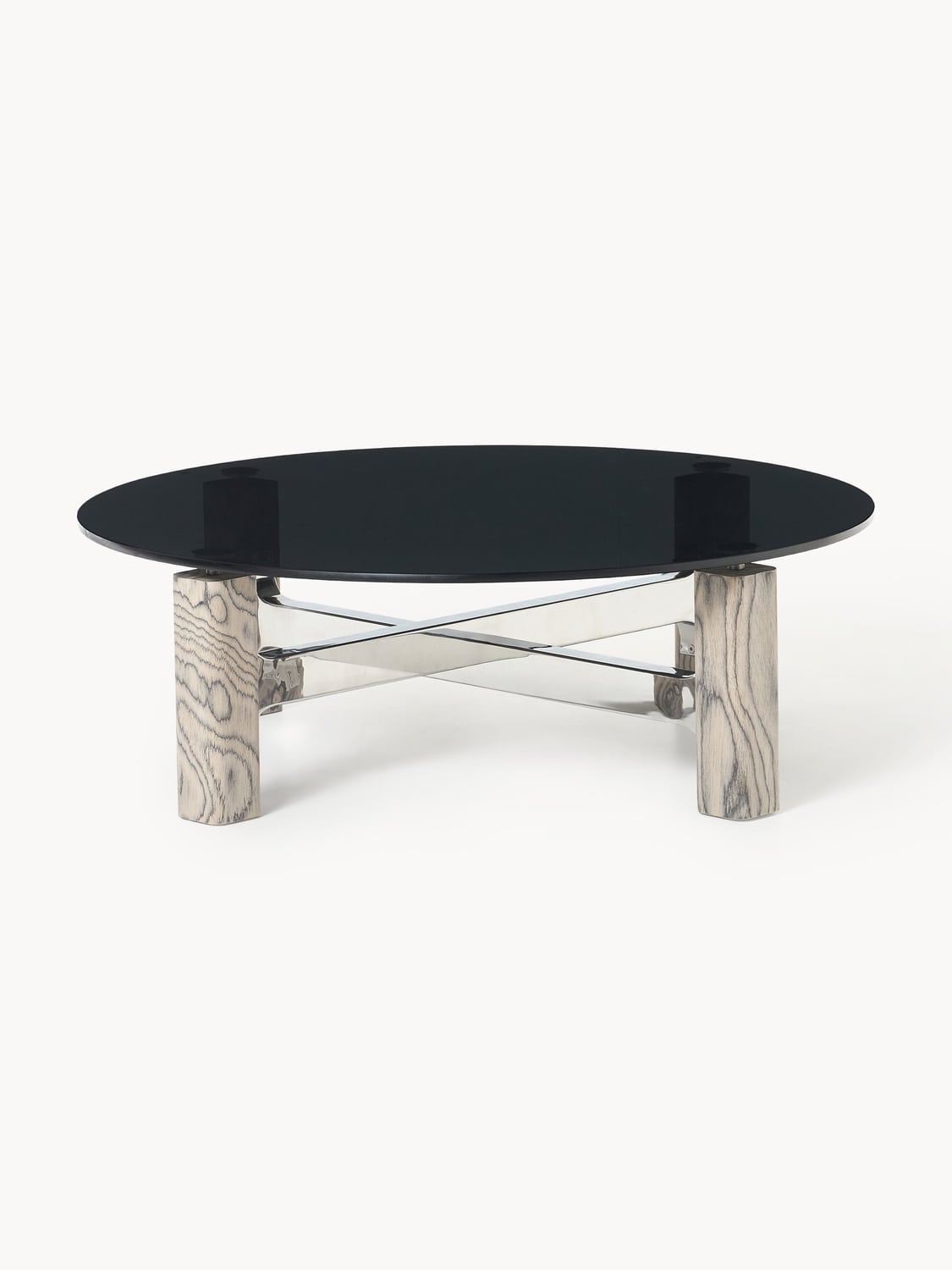 Sam Coffee Table with Glass Top