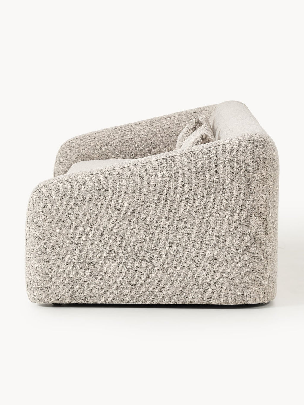 Eliot Bouclé-Sofa Bed (3-seater) — Oatmeal