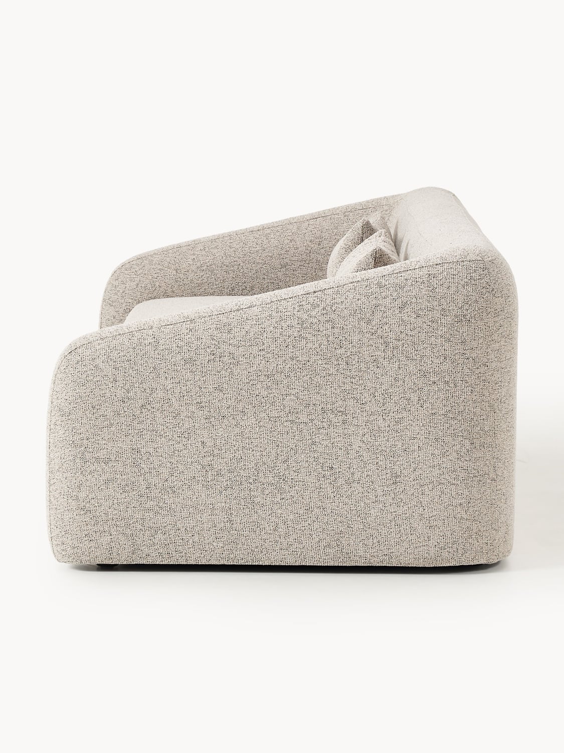 Eliot Bouclé-Sofa Bed (3-seater) — Oatmeal
