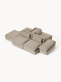 Felix Modular XL Sofa — Warm Grey