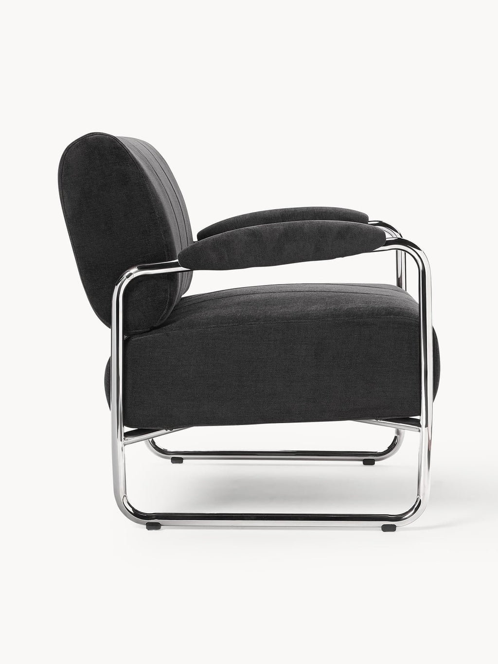 Marcel Lounge Chair — Dark Grey