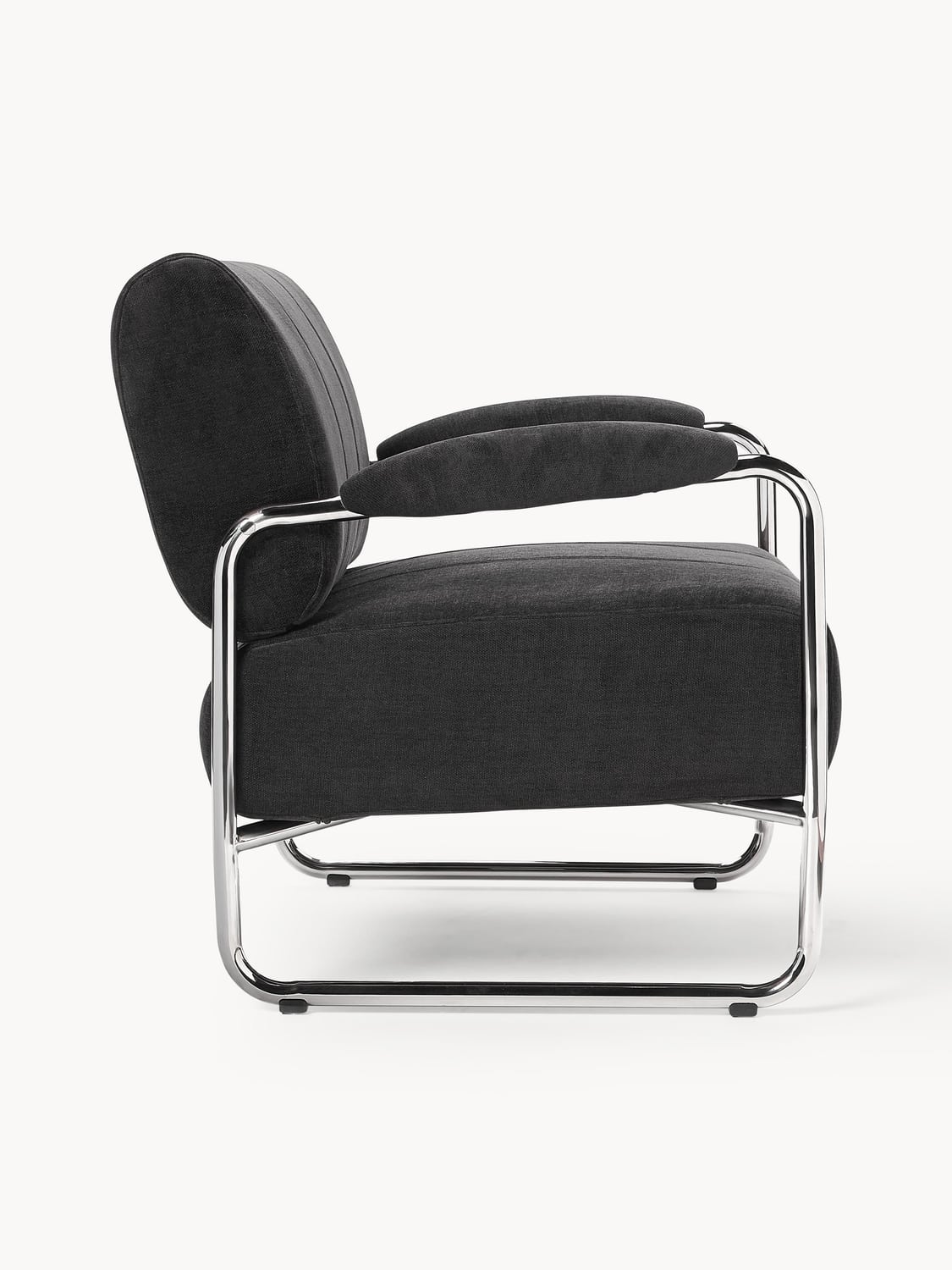 Marcel Lounge Chair — Dark Grey