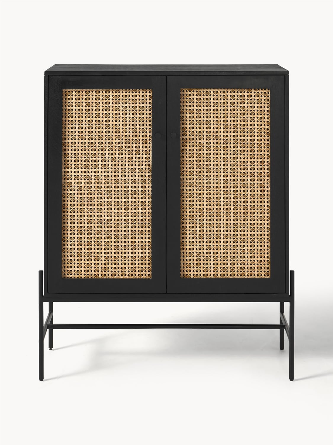 Vienna Highboard with Viennese Cane — Olive