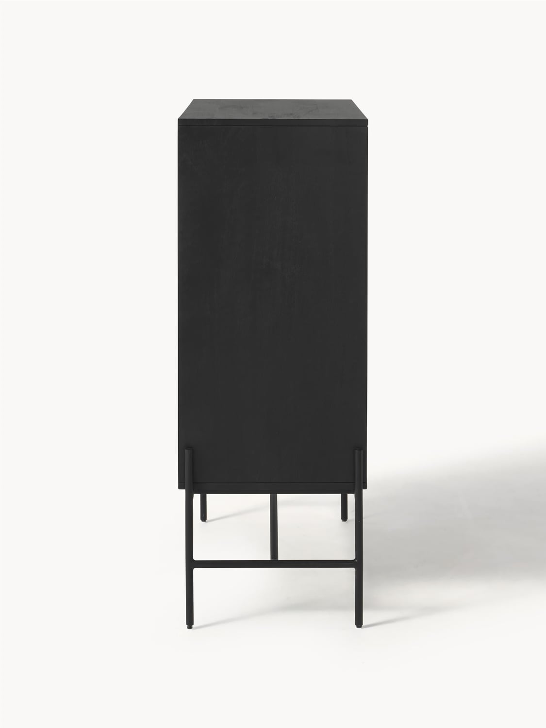 Vienna Highboard with Viennese Cane — Olive