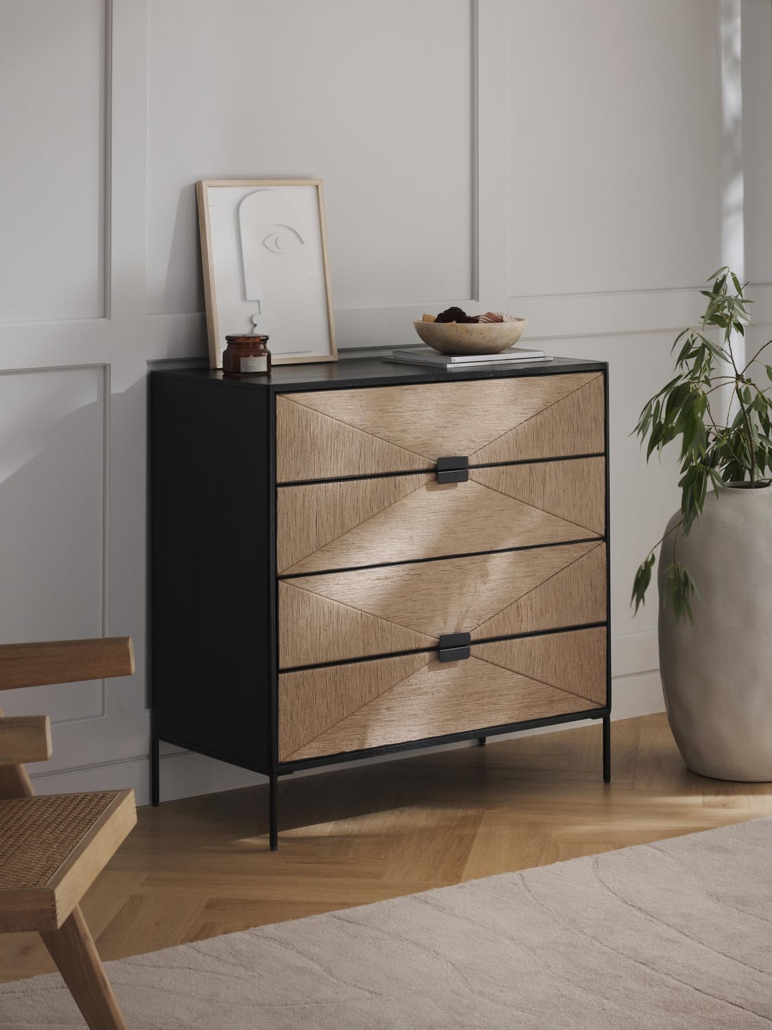 June Chest of Drawers in Mango Wood