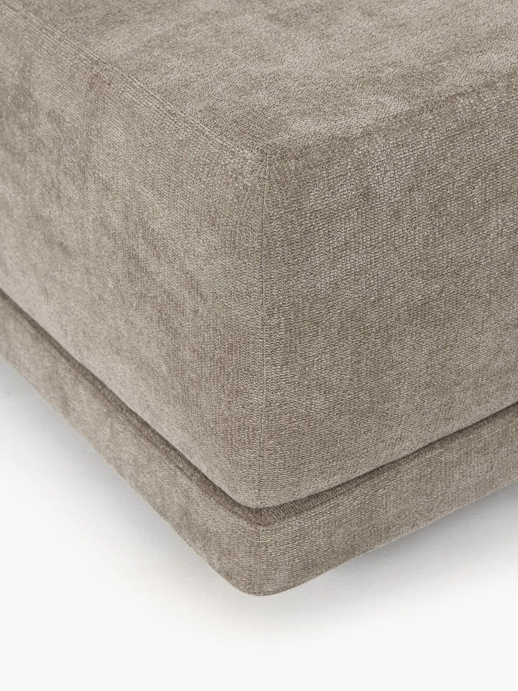 Colin Sofa-Ottoman — Taupe