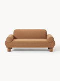 Lilo Bouclé Sofa (2-seater) — Camel