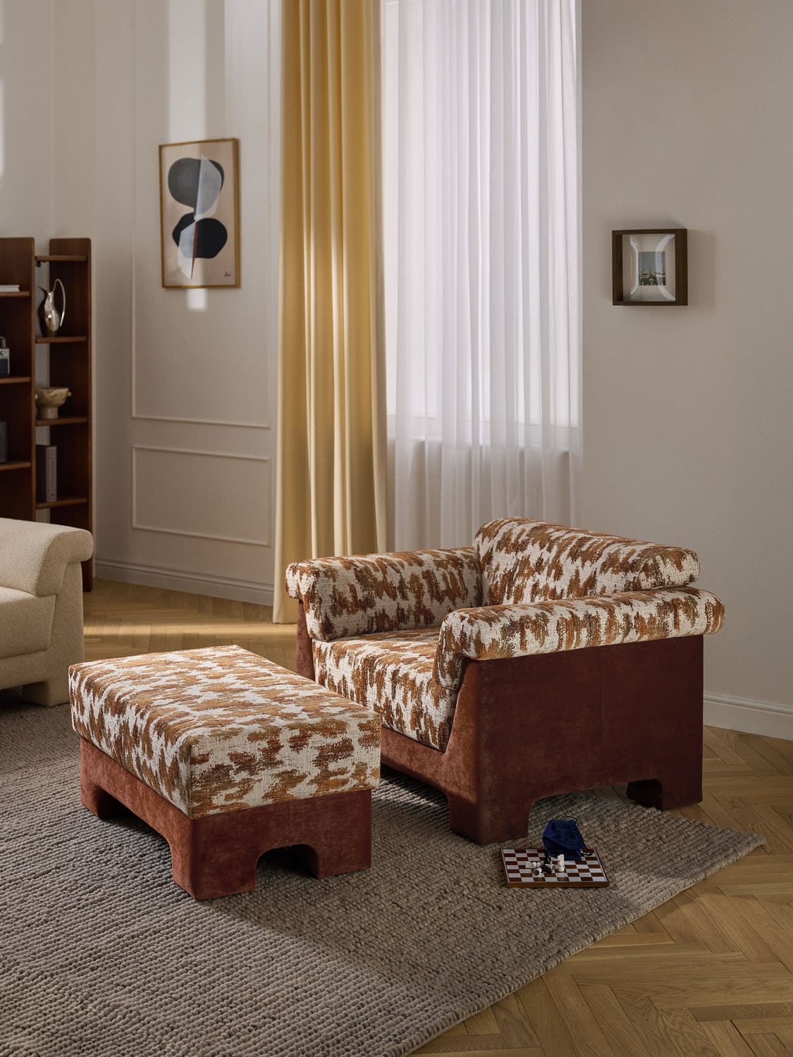 Atlas Armchair — Camel