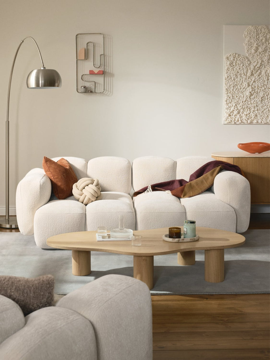 Tayla Modular Sofa (3-seater) — Off-White