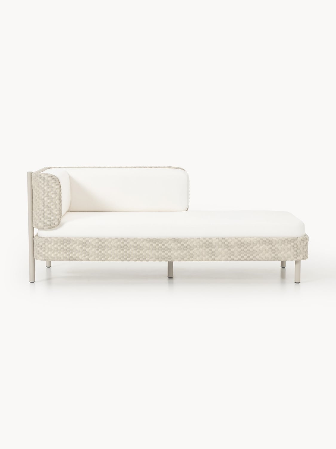 Hani Modular Garden Daybed with Protective Cover — Off-White