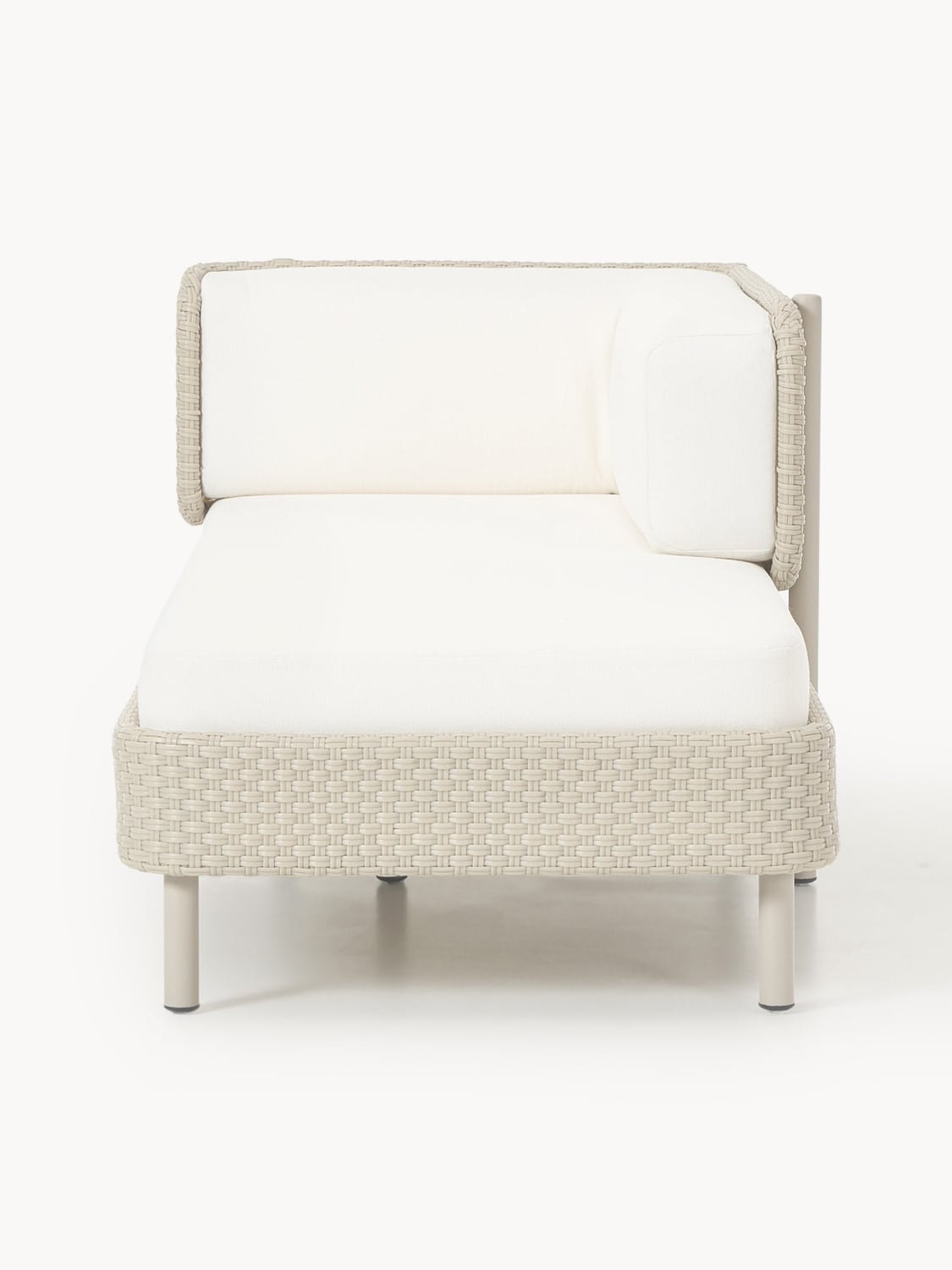 Hani Modular Garden Daybed with Protective Cover — Off-White