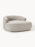 Sofia Bouclé-XL-Lounge Chair — Oatmeal