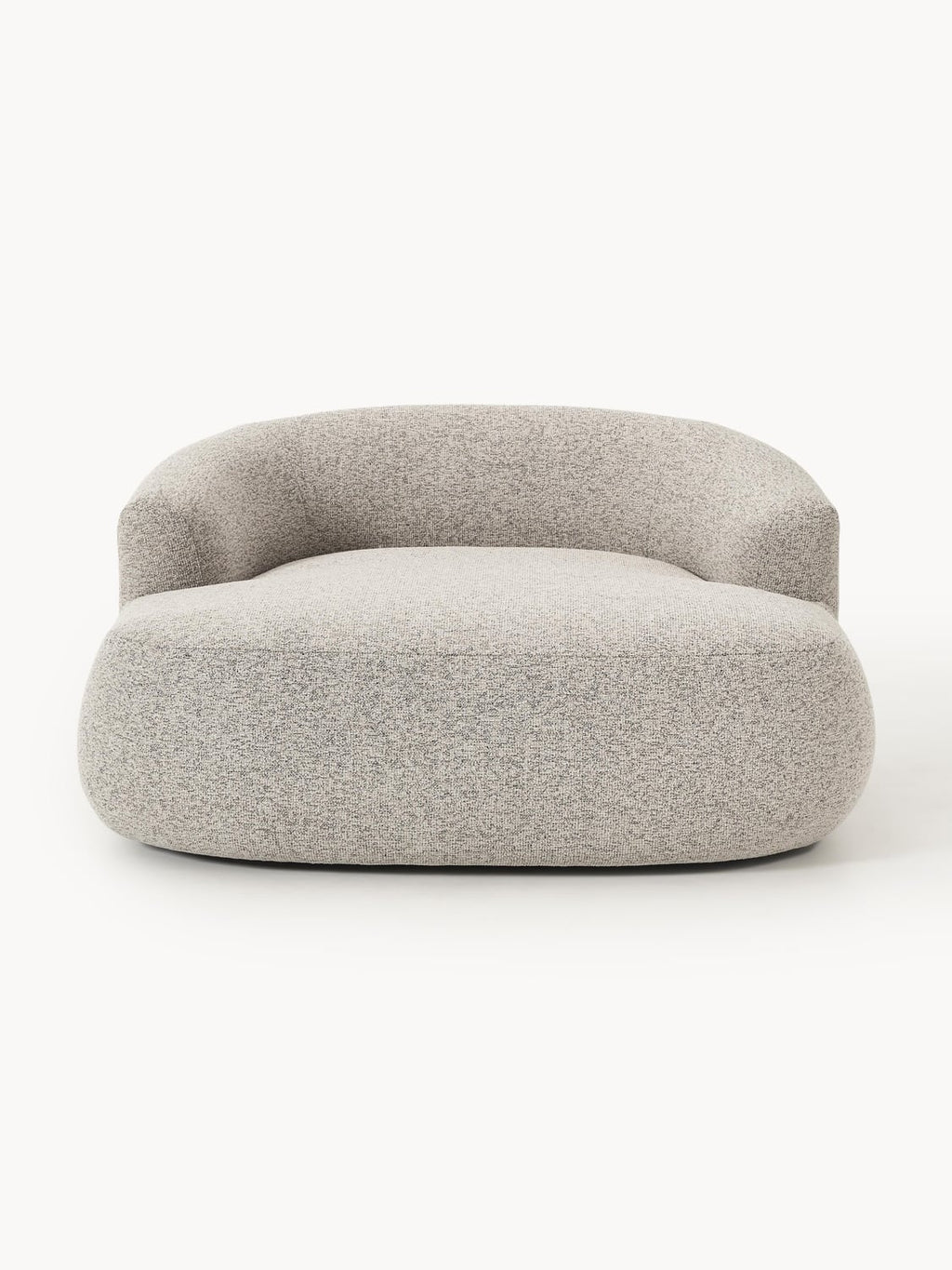 Sofia Bouclé-XL-Lounge Chair — Oatmeal