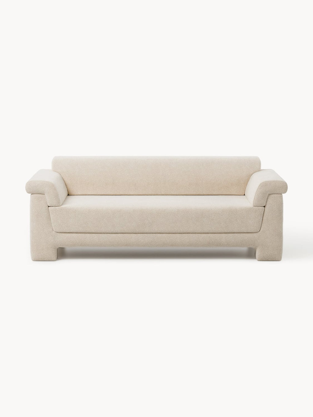 Atlas Bouclé Sofa (2-seater) — Oatmeal
