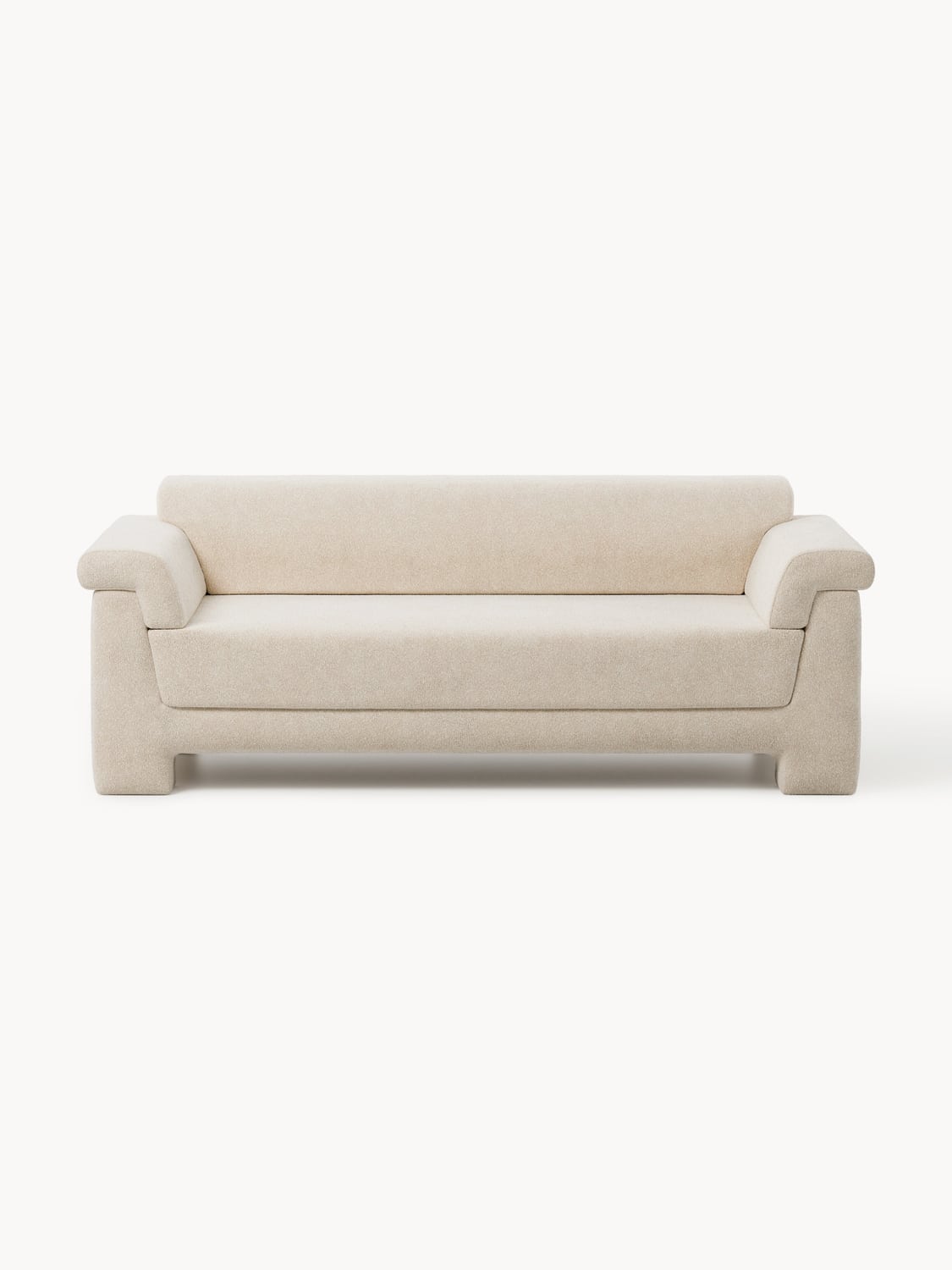 Atlas Bouclé Sofa (2-seater) — Oatmeal