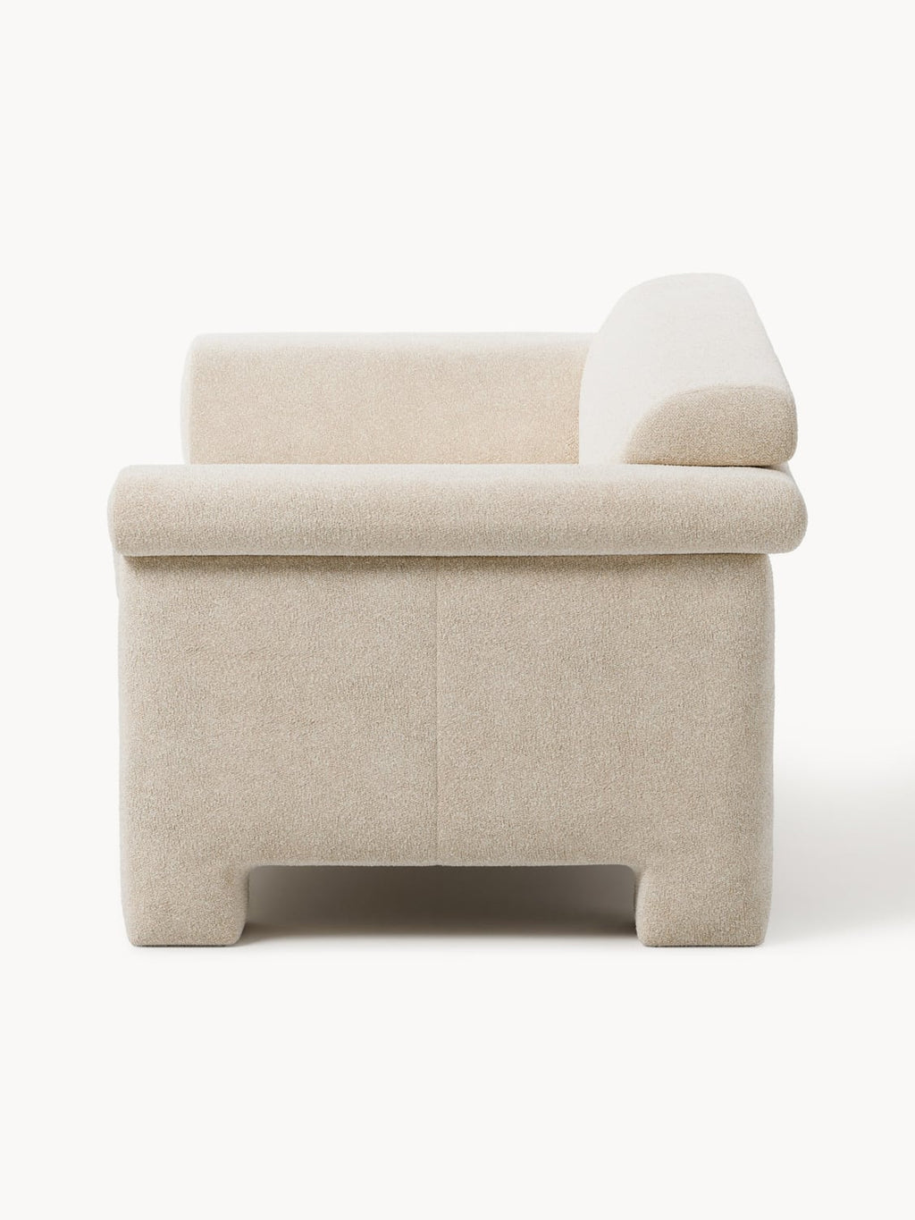 Atlas Bouclé Sofa (2-seater) — Oatmeal