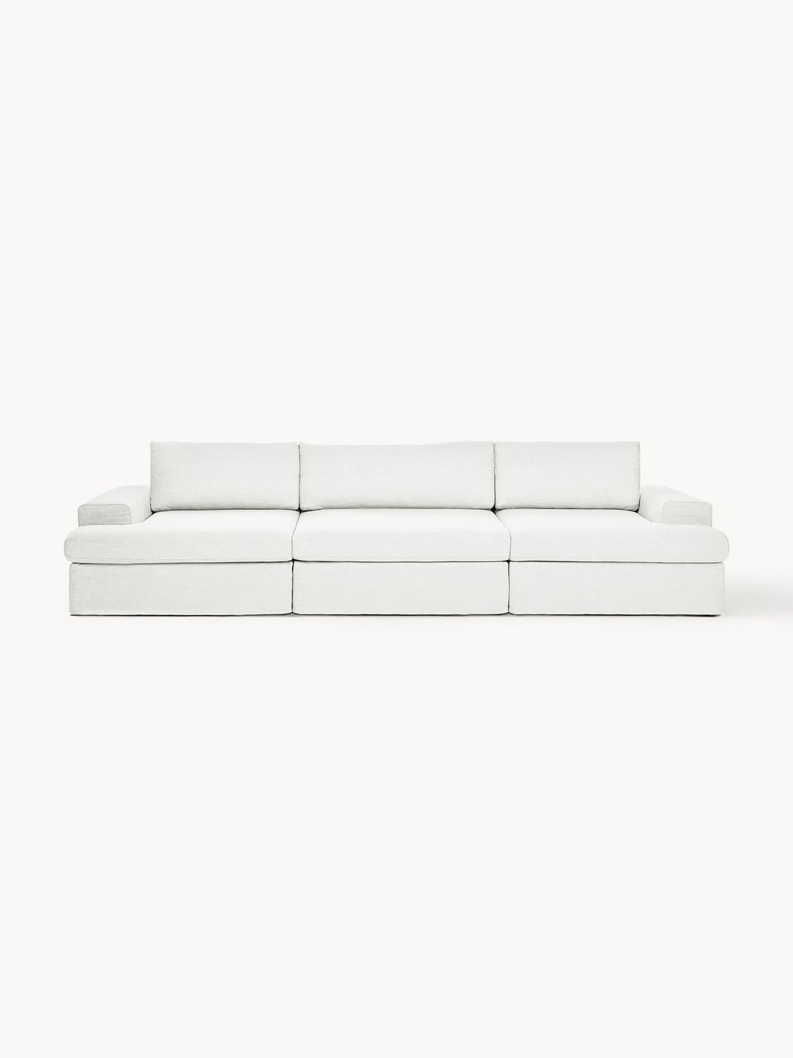 Russell Modular Sofa (4-seater) with removable covers — Ivory