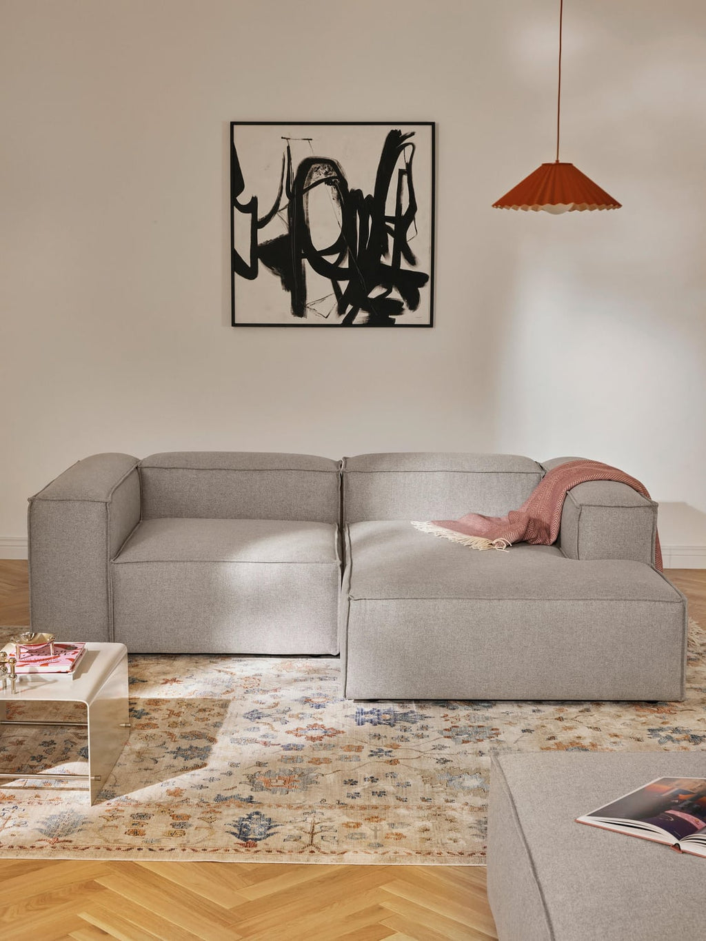Lennon Modular Corner Sofa (2-seater) — Taupe