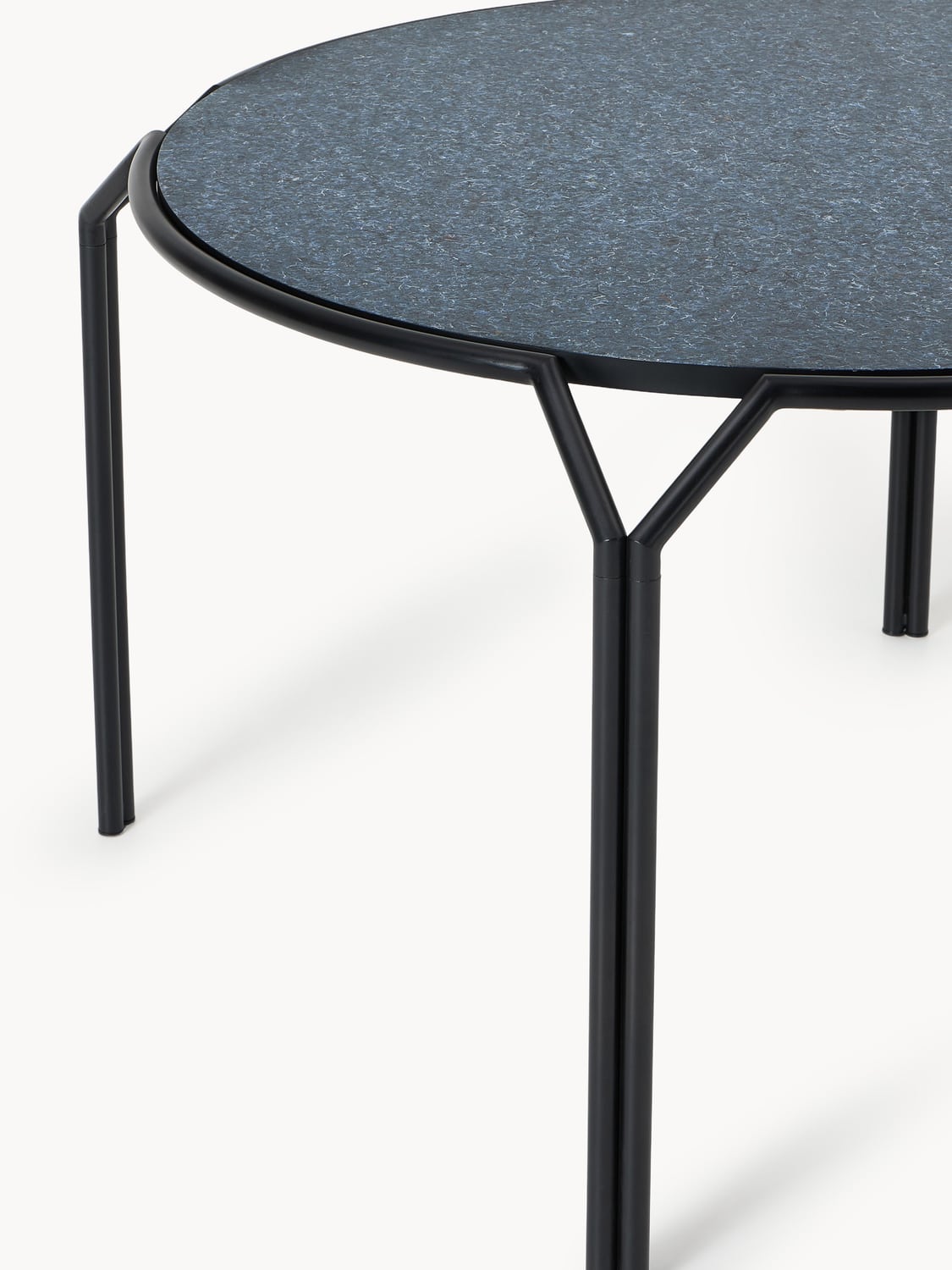Danilo Round Dining Table, Ø 120 cm — Grey