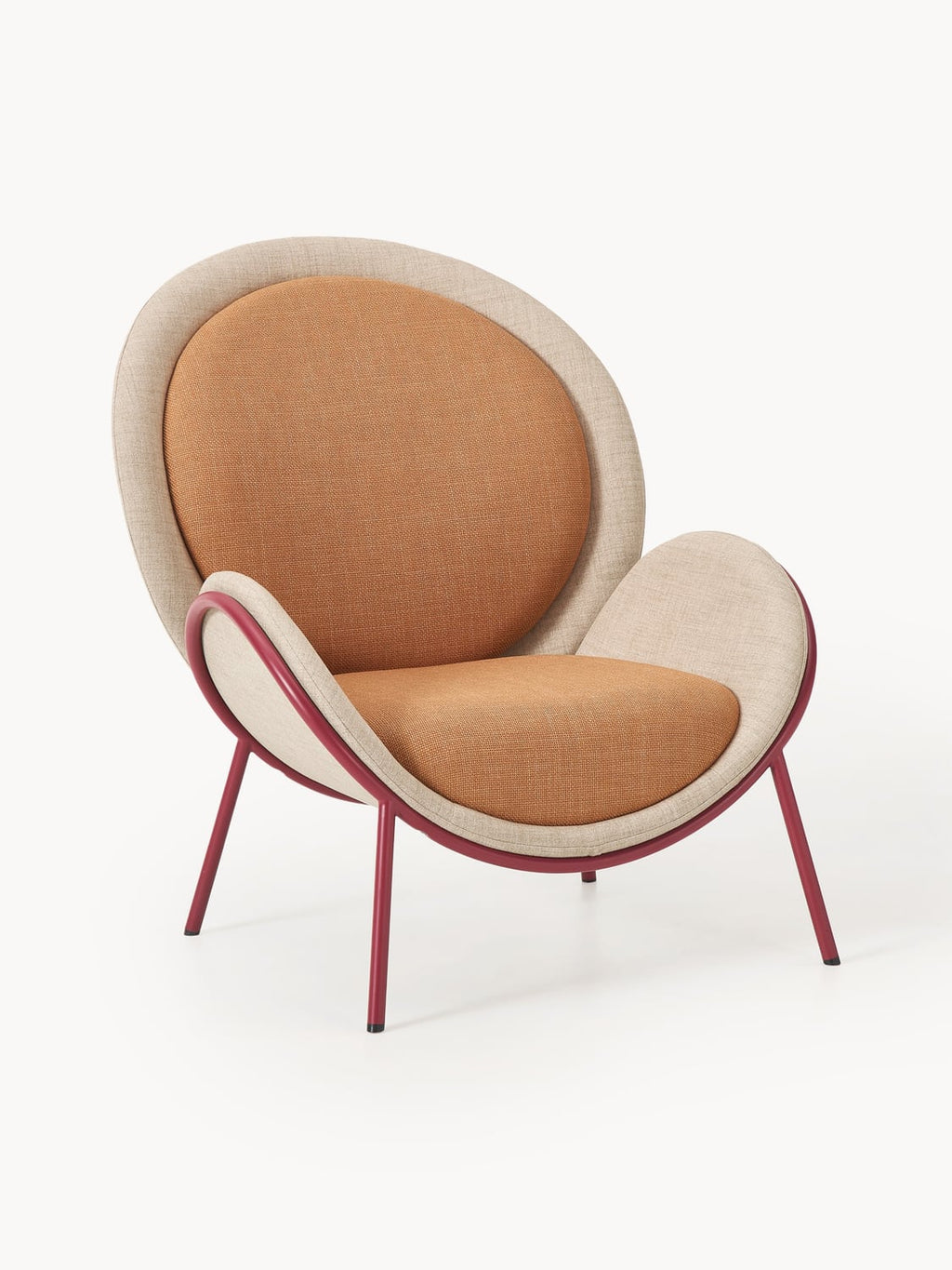 Alysa Wingback Chair — Camel