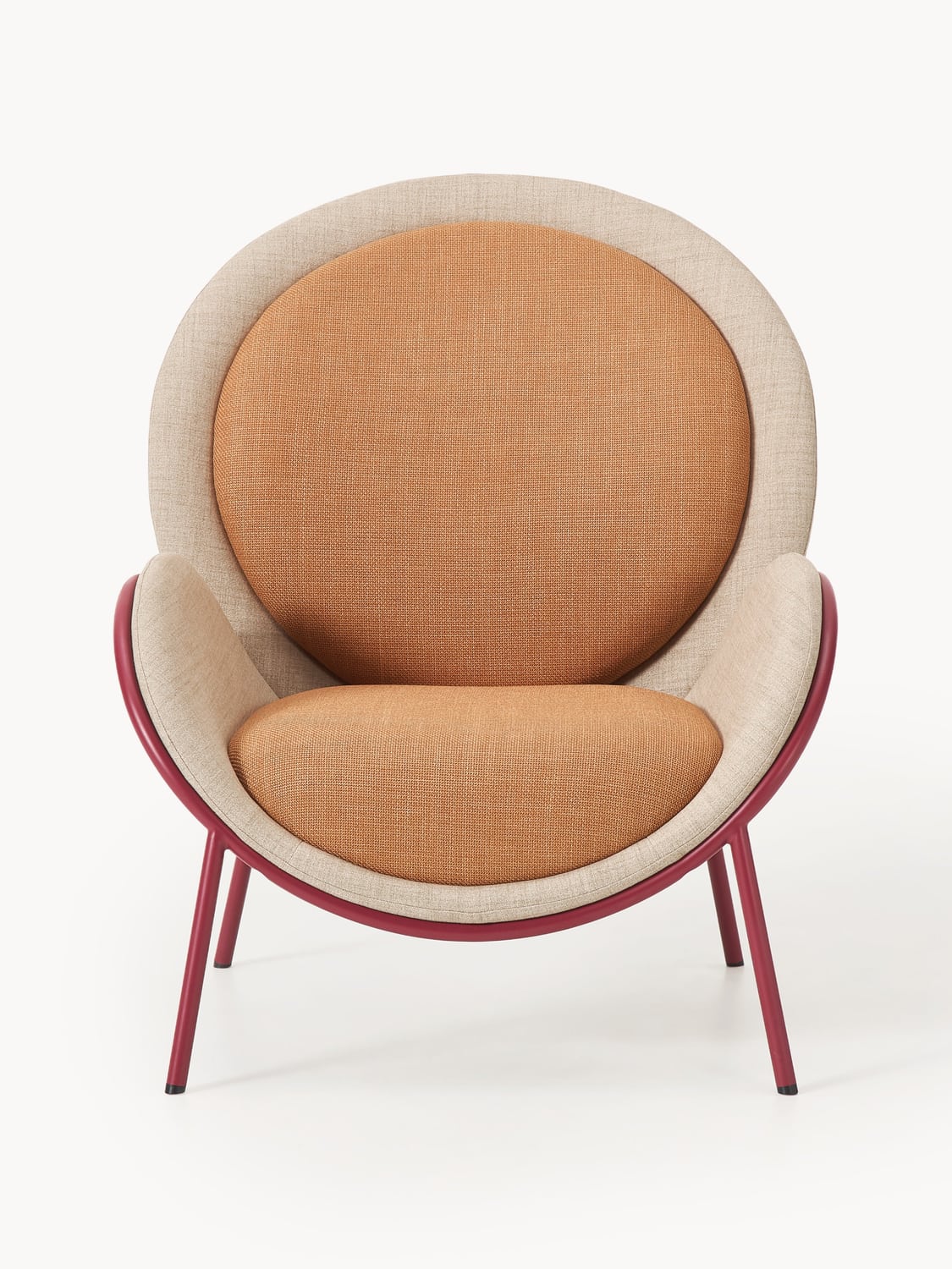 Alysa Wingback Chair — Camel