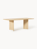 Toni Wood-Dining Table, in various sizes — Beige