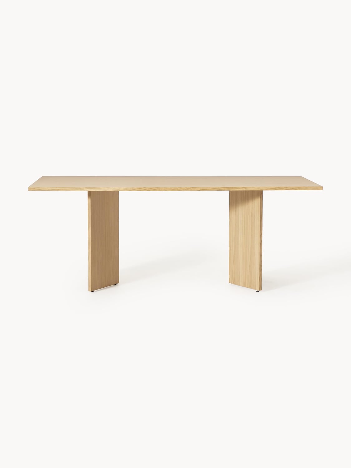 Toni Wood-Dining Table, in various sizes — Beige