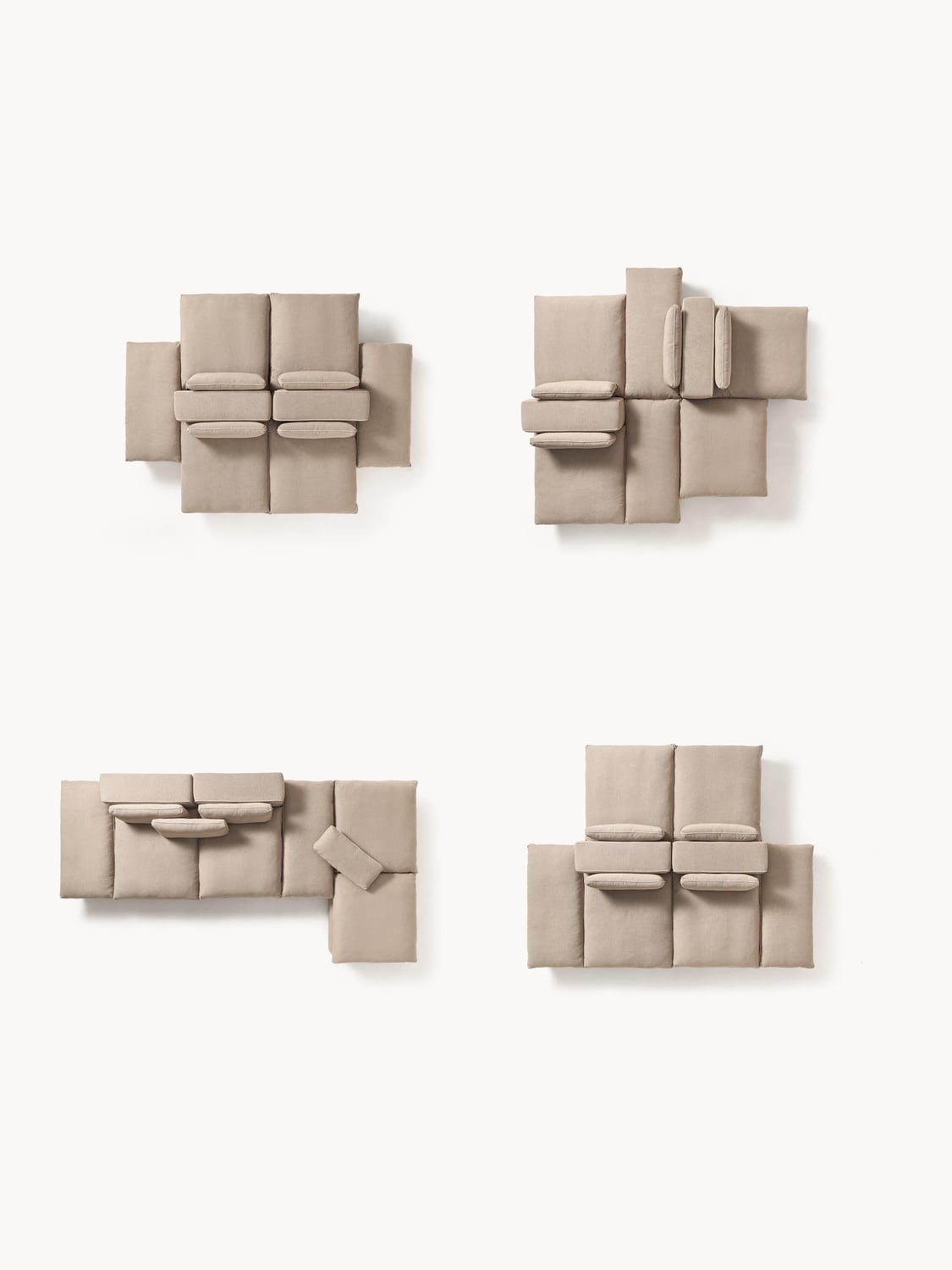 Felix Modular XL Sofa — Sand