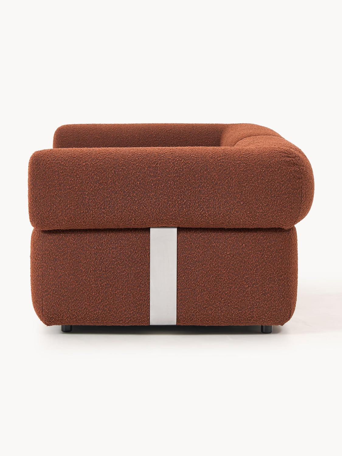 Anton Modular Bouclé Sofa (3-seater) — Brown