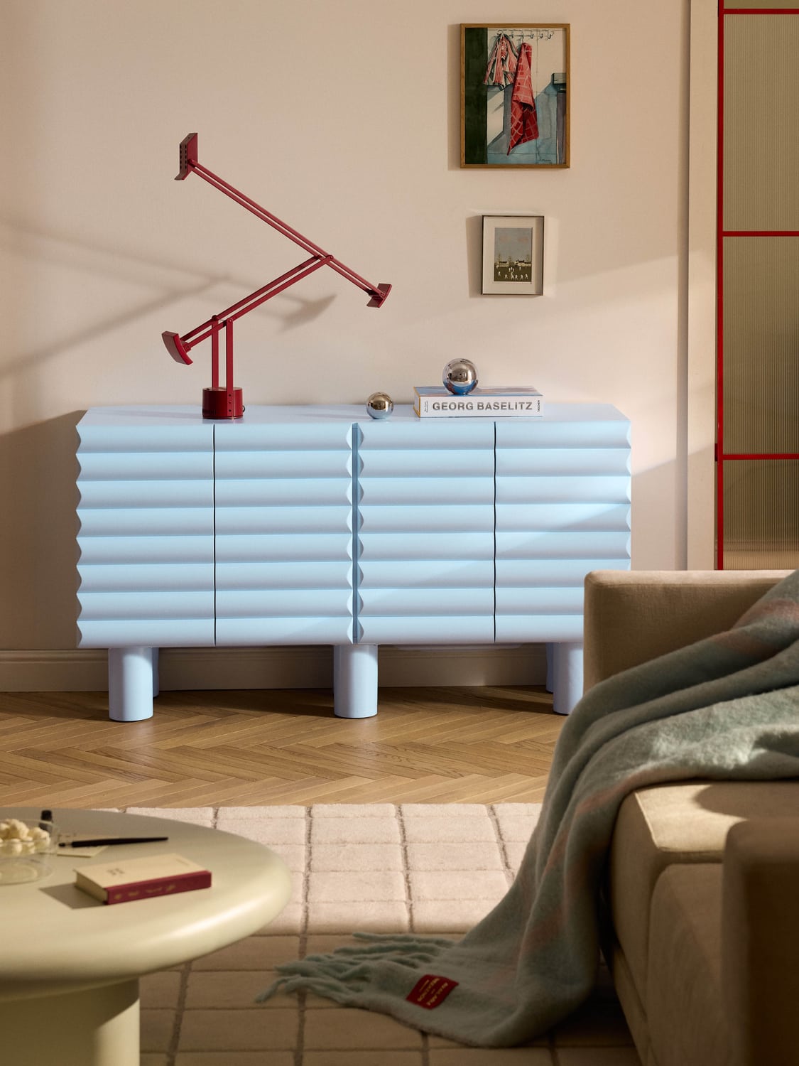 Fana Sideboard — Light Grey