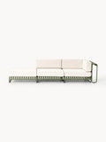 Caio Modular Garden Lounge Sofa — Light Grey