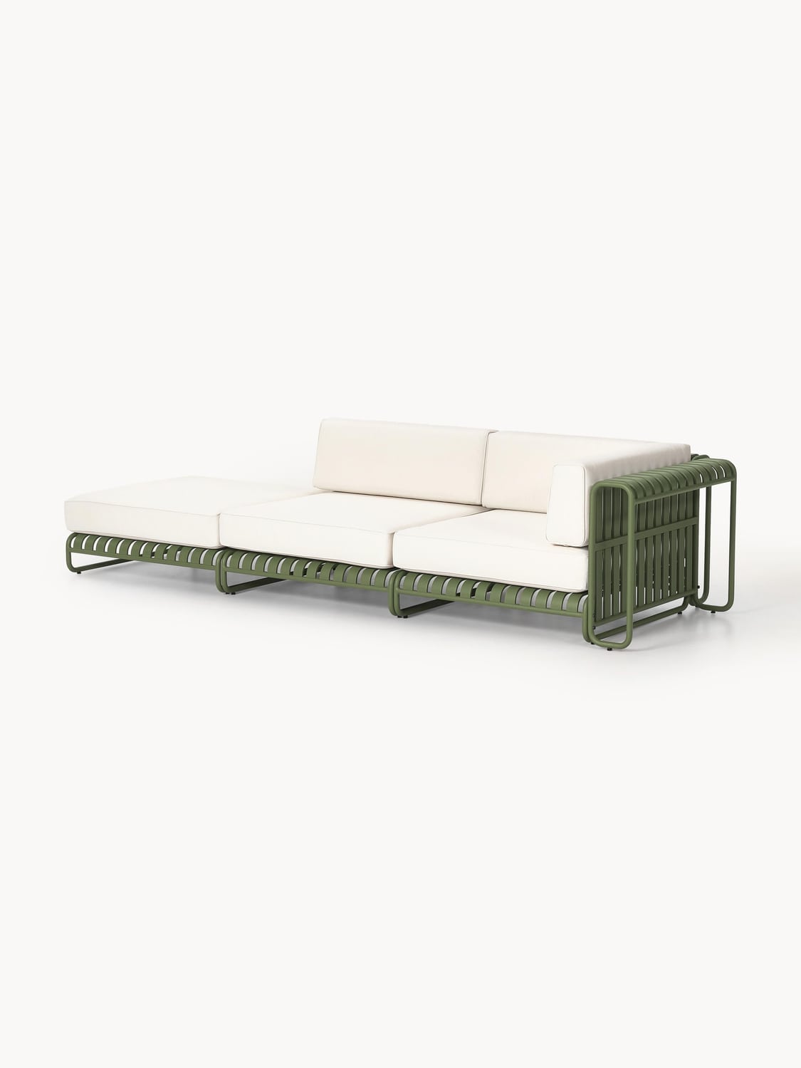 Caio Modular Garden Lounge Sofa — Light Grey