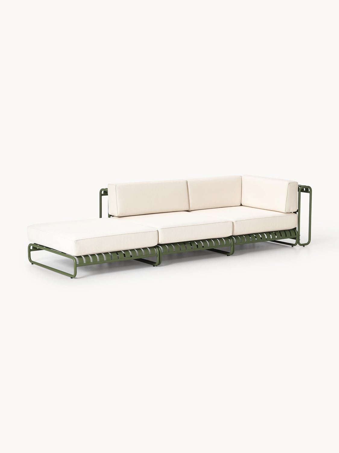 Caio Modular Garden Lounge Sofa — Light Grey