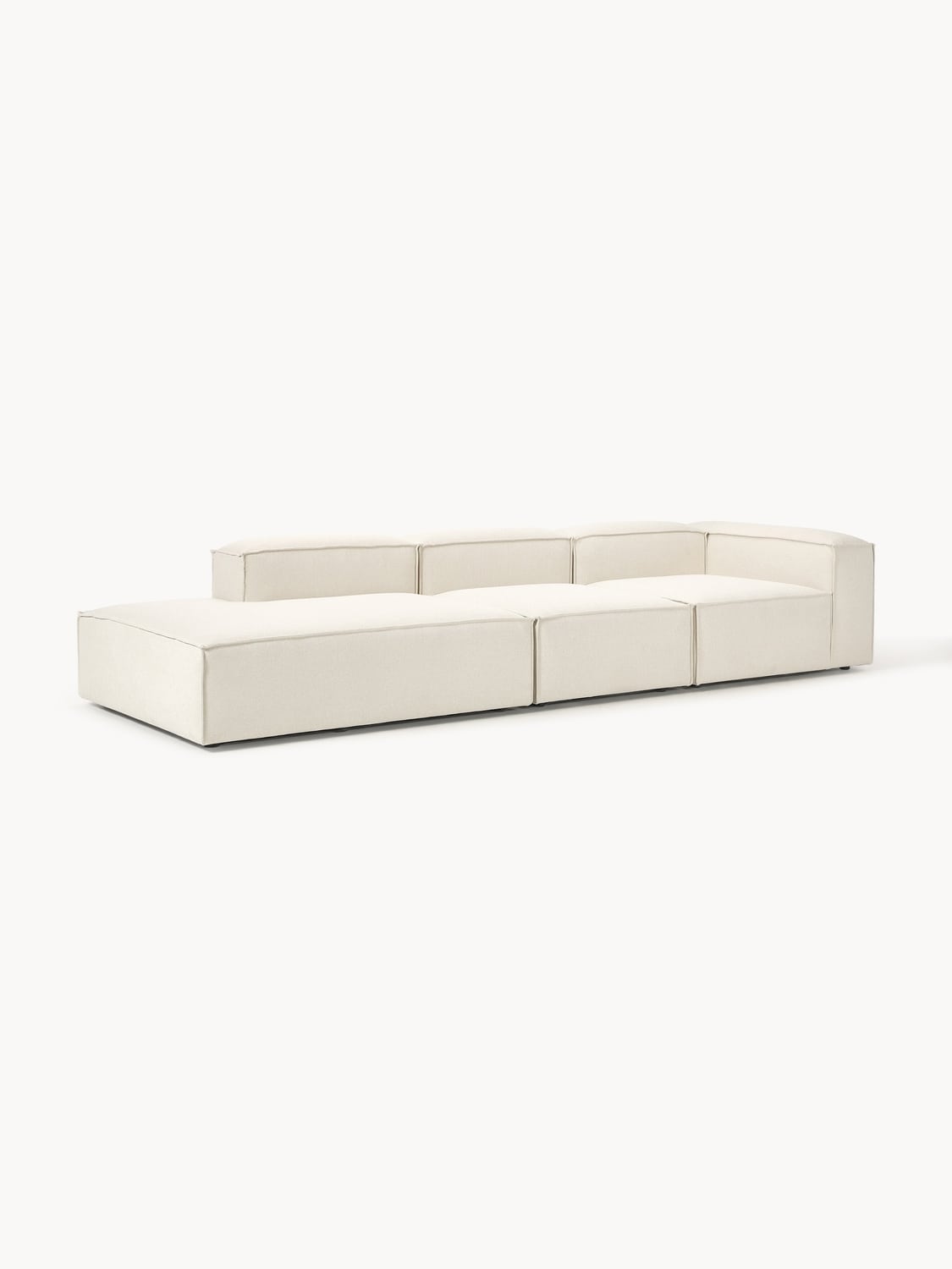 Lennon Modular XL Ottoman — Off-White