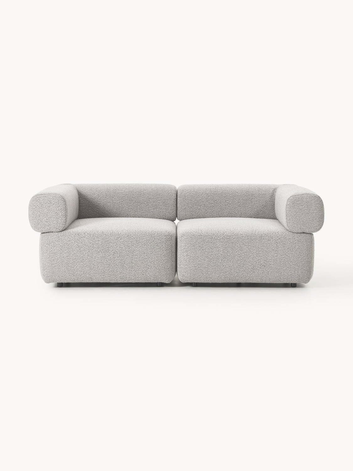 Anton Modular Bouclé Sofa (3-seater) — Lilac