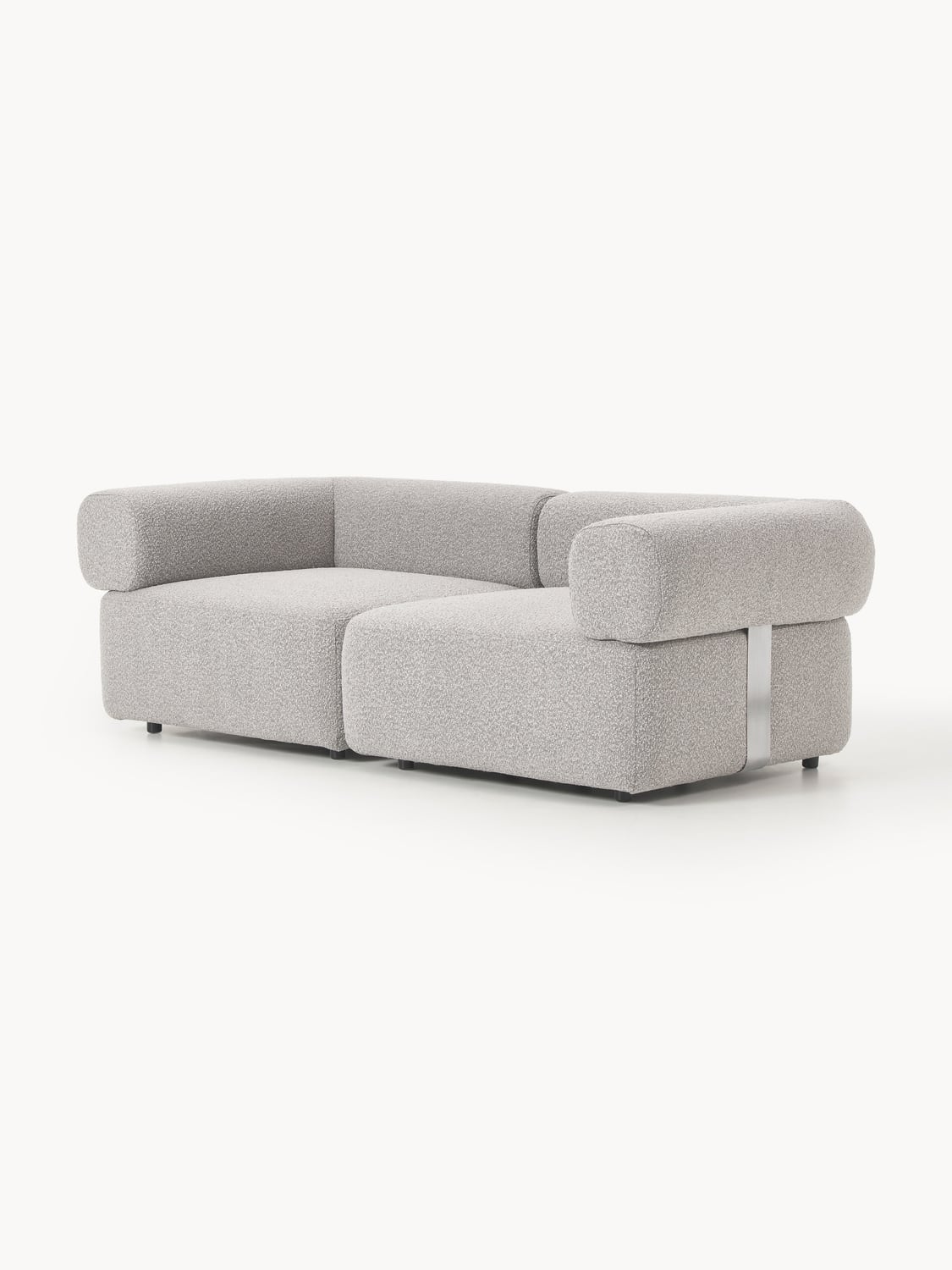 Anton Modular Bouclé Sofa (3-seater) — Lilac