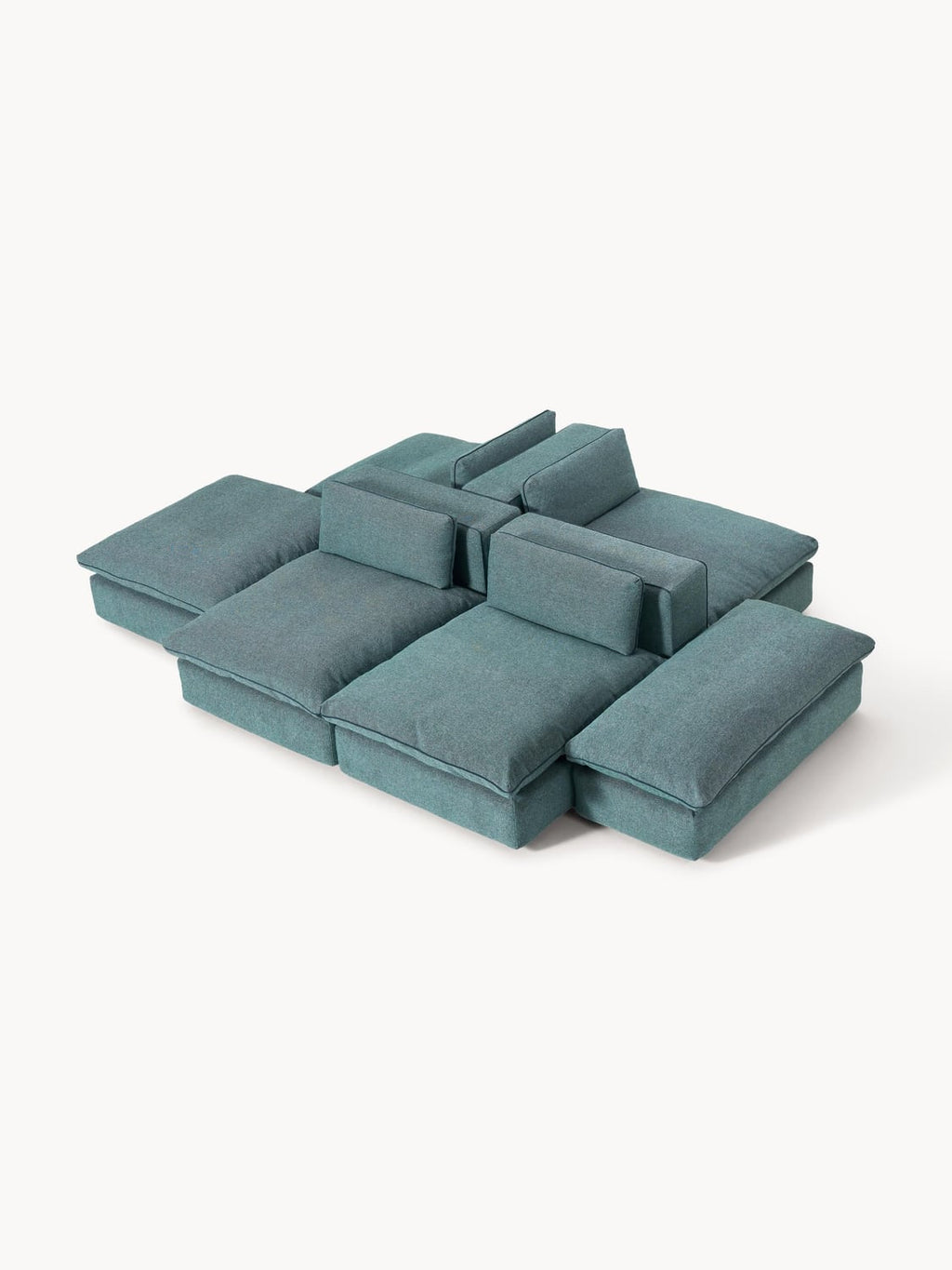 Felix Modular XL Sofa — Teal