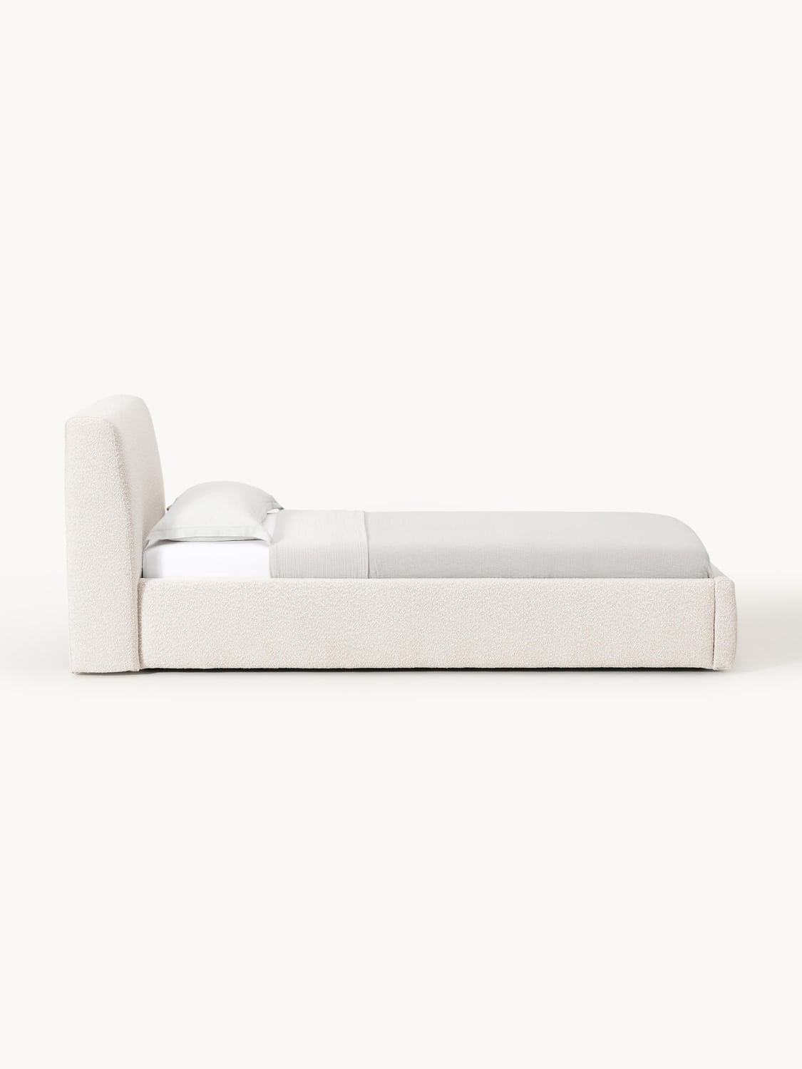 Cloud Bouclé-Single Bed — Off-White