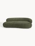 Alba Sofa (3-seater) in Teddy Bouclé — Green
