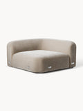 Wolke Round Corner Module — Warm Grey