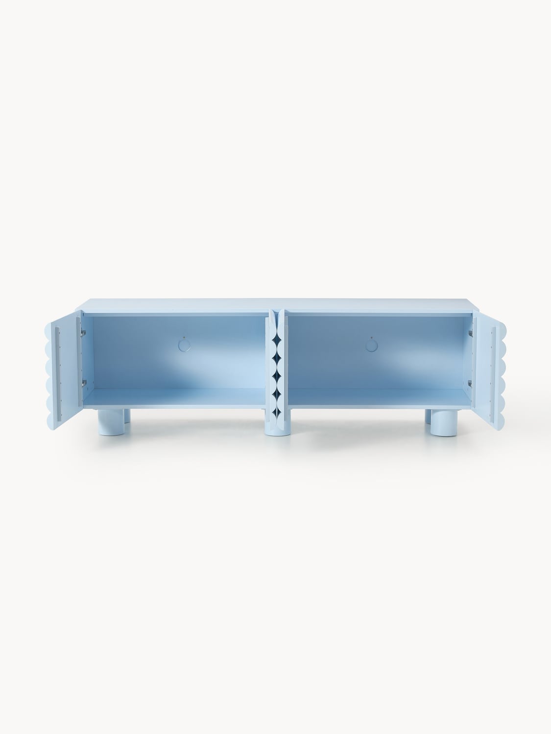 Fana TV-Lowboard — Pearl Grey