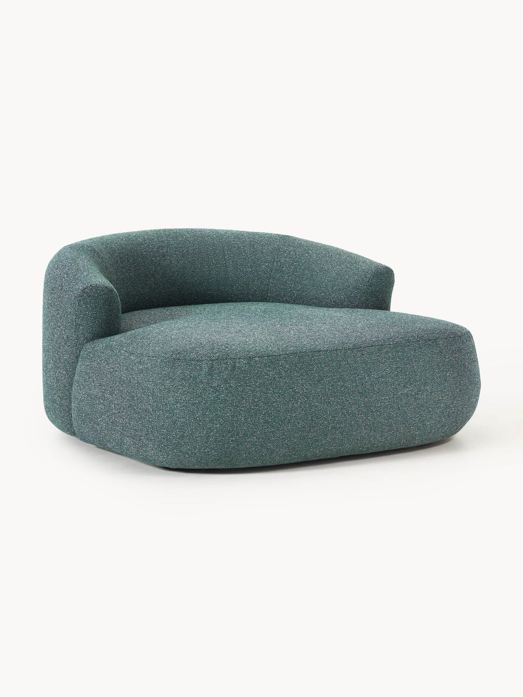 Sofia Bouclé-XL-Lounge Chair — Dark Grey
