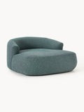 Sofia Bouclé-XL-Lounge Chair — Dark Grey