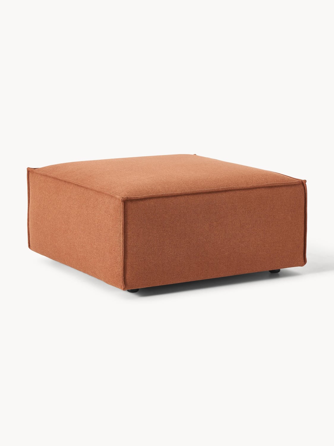Lennon Sofa Ottoman — Terracotta
