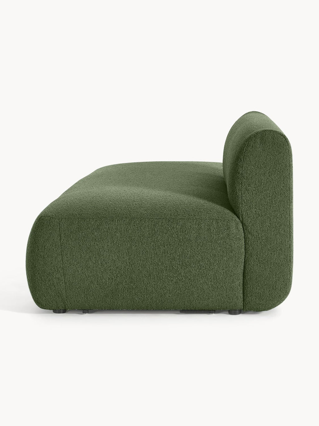 Sofia Bouclé-Chaise-Module — Anthracite